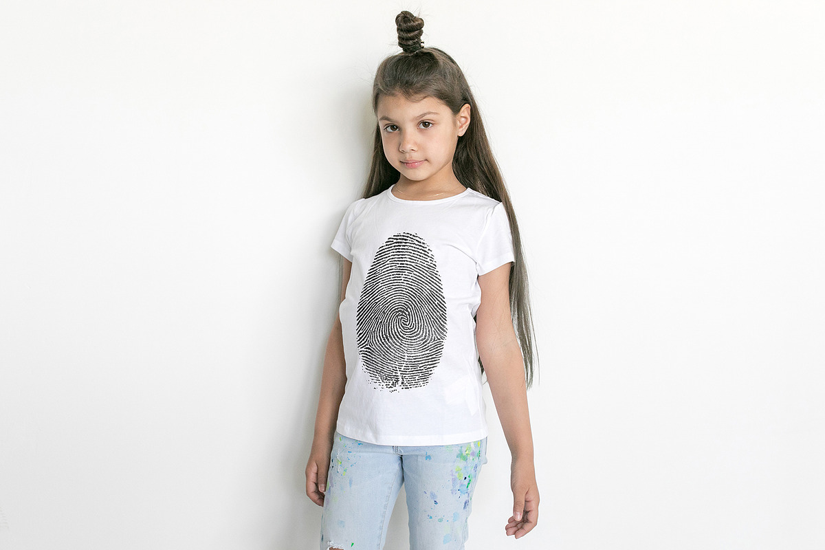 100 Kid's T-Shirt Mock-Up 2018 #22, a Shirt Mockup by Freeman Studio (Photo 11 of 107)