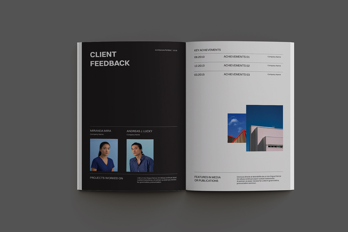 Architecture Portfolio, a Brochure Template by Neermana (Photo 8 of 10)