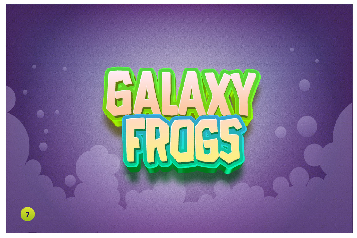 Game Logo Effect for Illustrator, a Layer Style Add-On by Vector Galore (Photo 9 of 12)