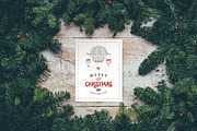 Christmas in the air. Graphic set, an Illustration by Maru_art (Thumbnail 2 of 10)