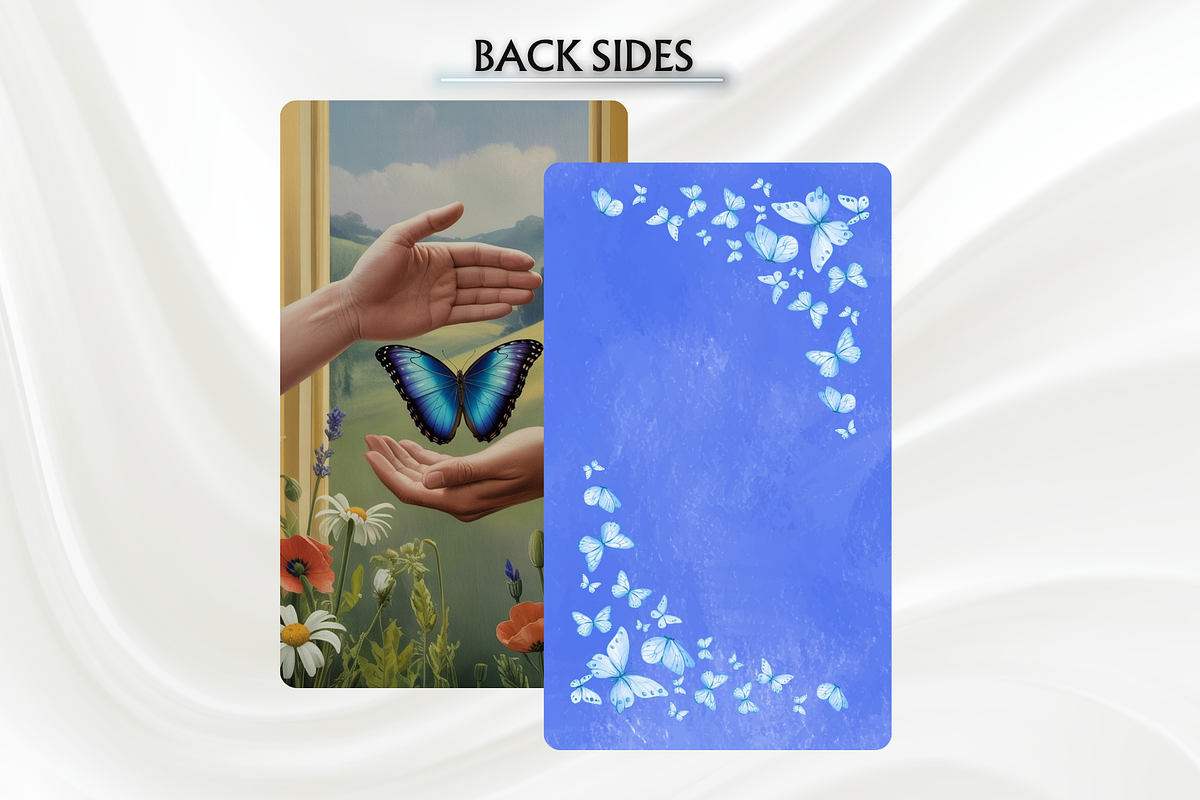 Butterfly Oil Painting Tarot Deck, an Object Illustration by Mugio (Photo 5 of 6)