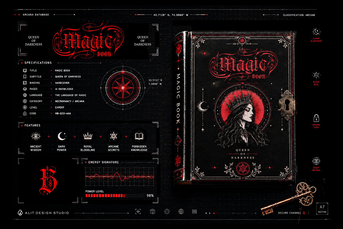 Dread Gothic Typeface, a Blackletter Font by alit design (Photo 10 of 22)