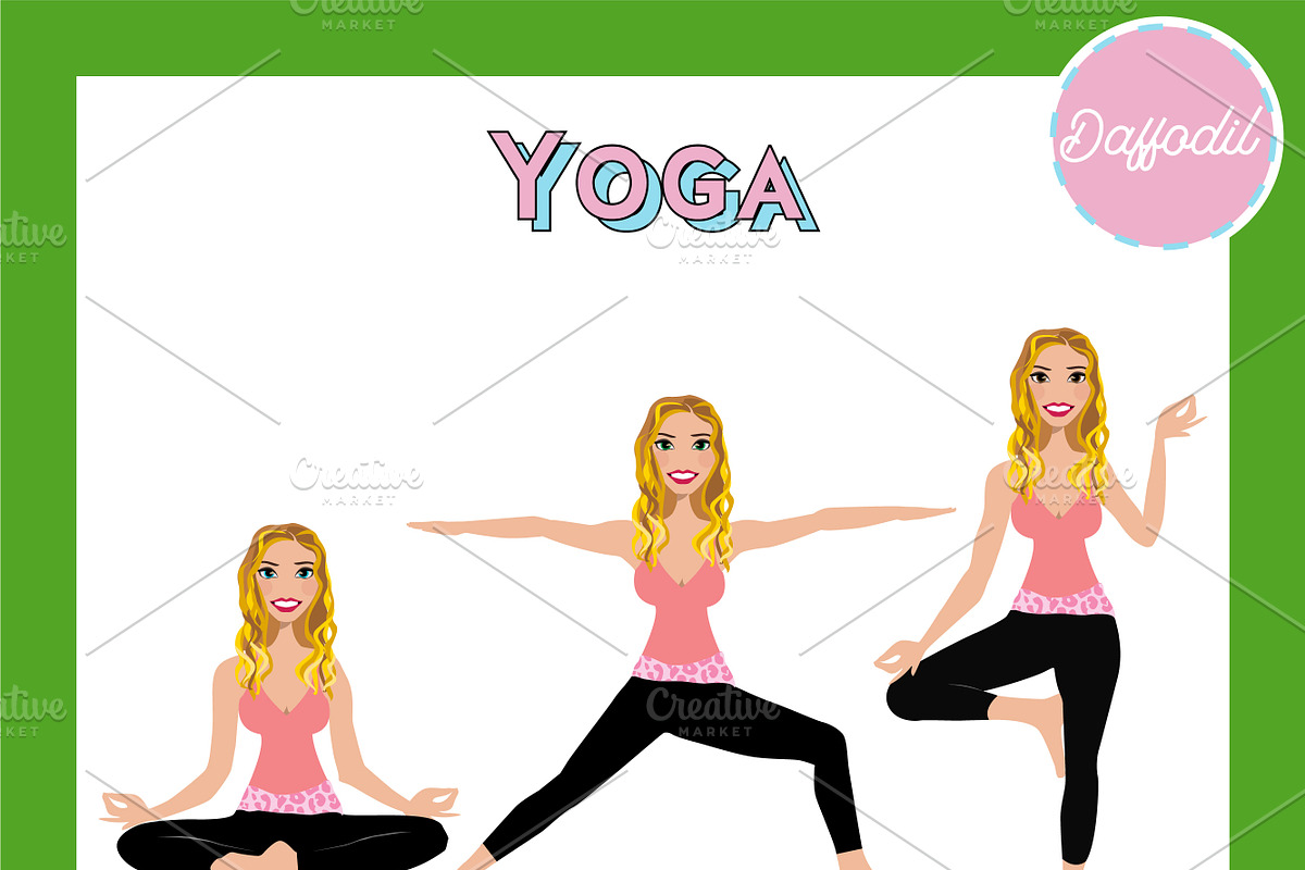 Yoga Teacher Portrait Creator, a Person Illustration by Lauren Lesley Studio (Photo 9 of 43)
