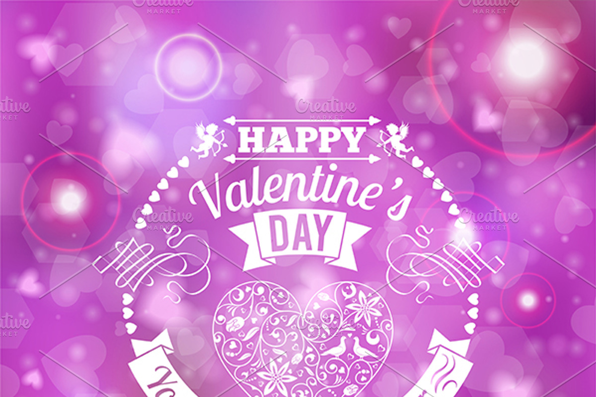 Valentine's Day Cards, a Texture Illustration by TAlex (Photo 6 of 6)