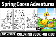 Spring Goose Adventures, an Animal Illustration by Design Station (Thumbnail 1 of 8)