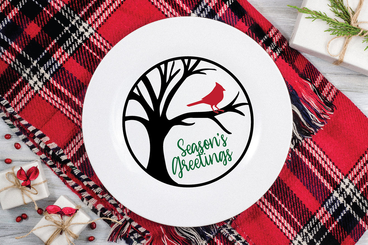 Christmas Ornament SVG File, an Illustration by OldMarket Designs (Photo 6 of 9)