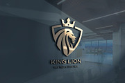 Royal Lion Logo Design, a Branding & Logo Template by YUDesignStore (Thumbnail 3 of 9)