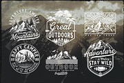 Outdoor Adventure Logo Templates, a Poster Template by Michael_Hinkle (Thumbnail 6 of 8)