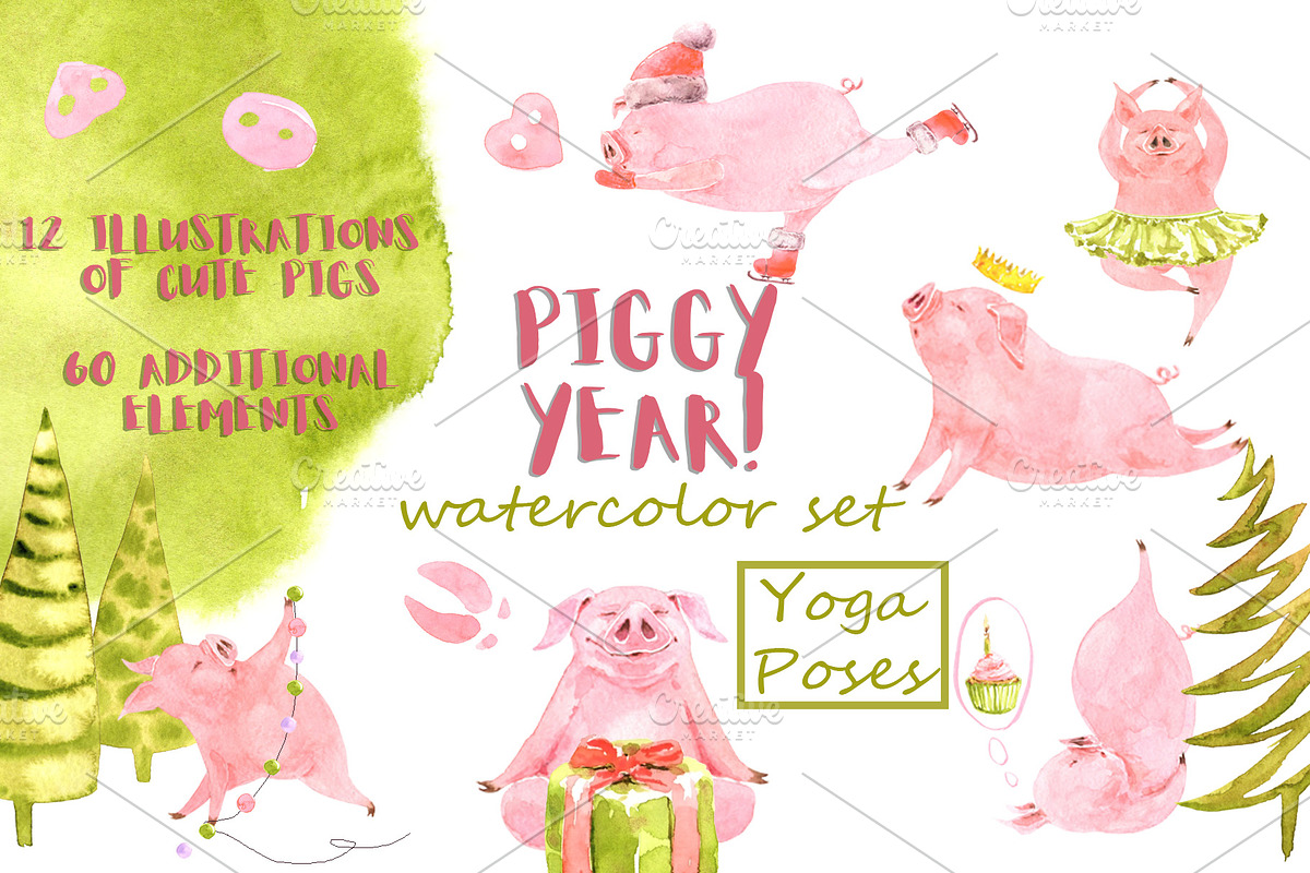 31% Discount on Piggy Year!, a Healthcare Illustration by Cat In Colour (Photo 1 of 5)