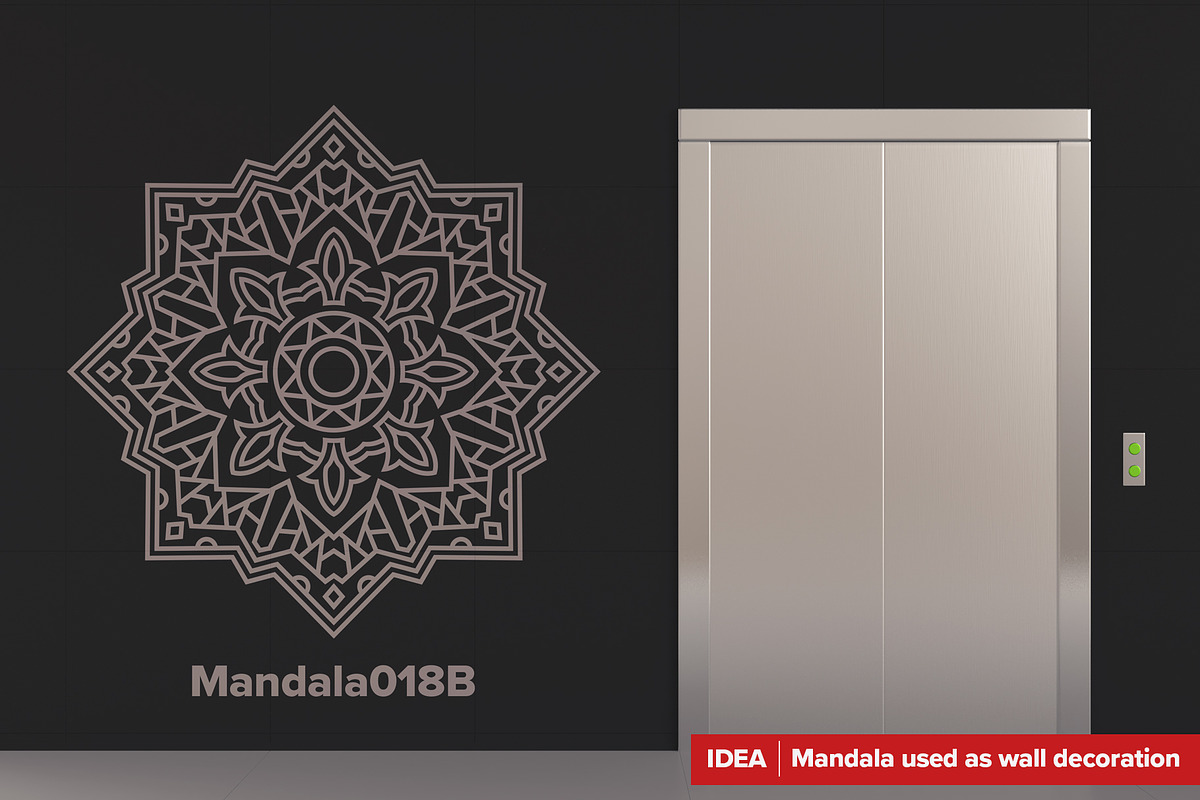 Mandala Vector Ornaments Bundle, a Decorative Illustration by pixaroma (Photo 41 of 43)