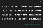 Curve, a Serif Font by fontador (Thumbnail 6 of 8)