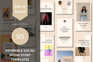 Adorable Social Media Story Template