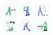 300 People and Places Illustration, a Person Illustration by Creative Stall (Thumbnail 19 of 21)