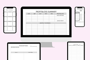 Financial Budget Planner Templates