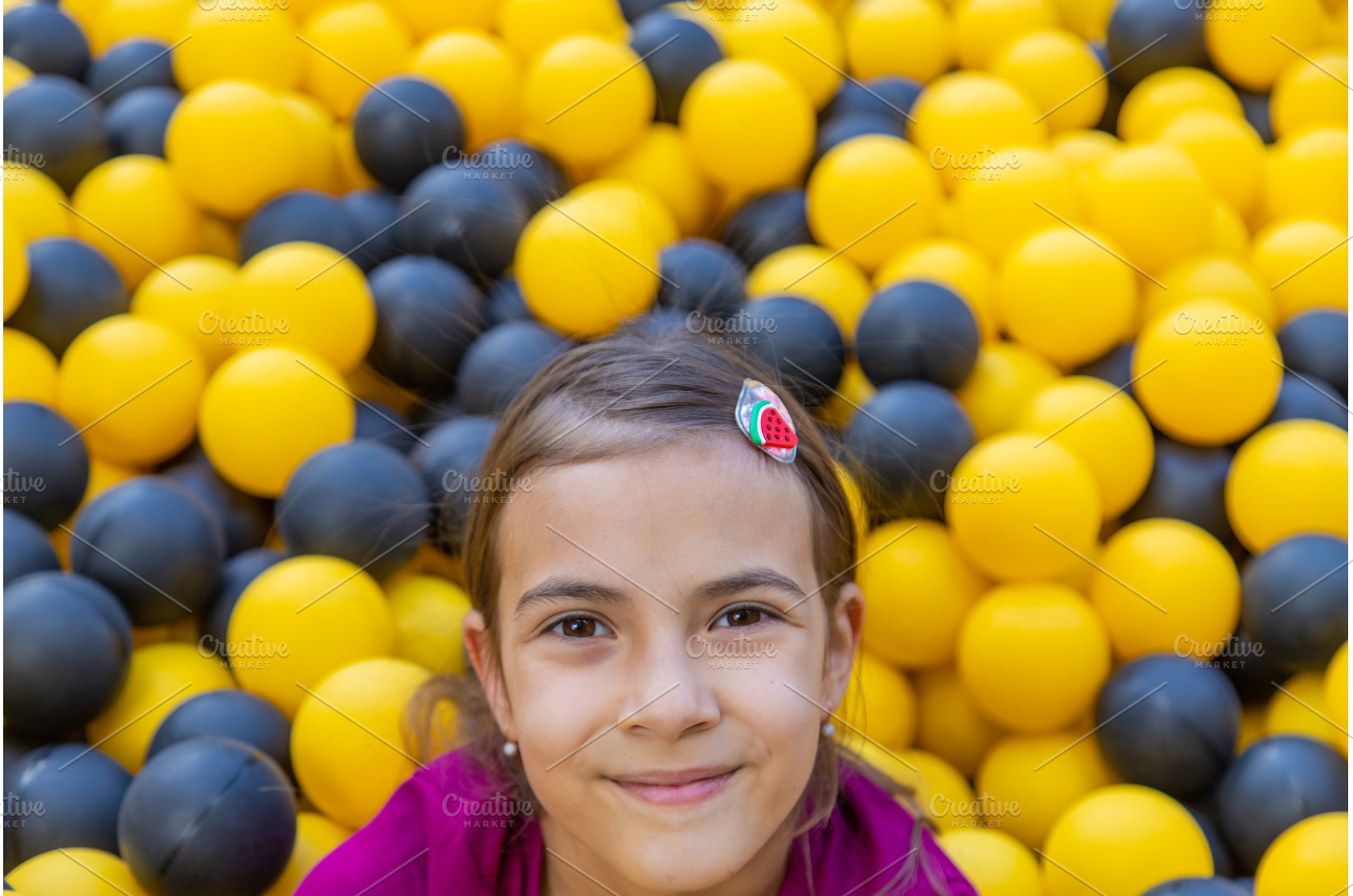 The child hair was electrified, a Person Photo by yanadjana