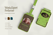 Veloria Expert Perfumer - ID Card, a Card Template by VUNIRA (Thumbnail 1 of 3)