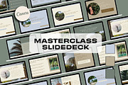 Masterclass Deck - Tropical Boho, a Presentation Template by Freedom Business Shop (Thumbnail 1 of 11)