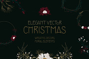Elegant Vector Christmas, an Object Graphic by HmarkaShop (Thumbnail 1 of 7)
