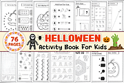Halloween Activity Book for Kids, a Seasonal Illustration by Coco Bloom (Thumbnail 1 of 3)