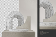 5 Podium with Transparent Background, a Background Graphic by faustudio (Thumbnail 7 of 7)