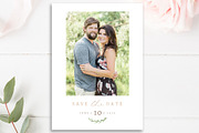 Save the Date Photo Card Template, an Invitation Template by By Stephanie Design (Thumbnail 3 of 3)