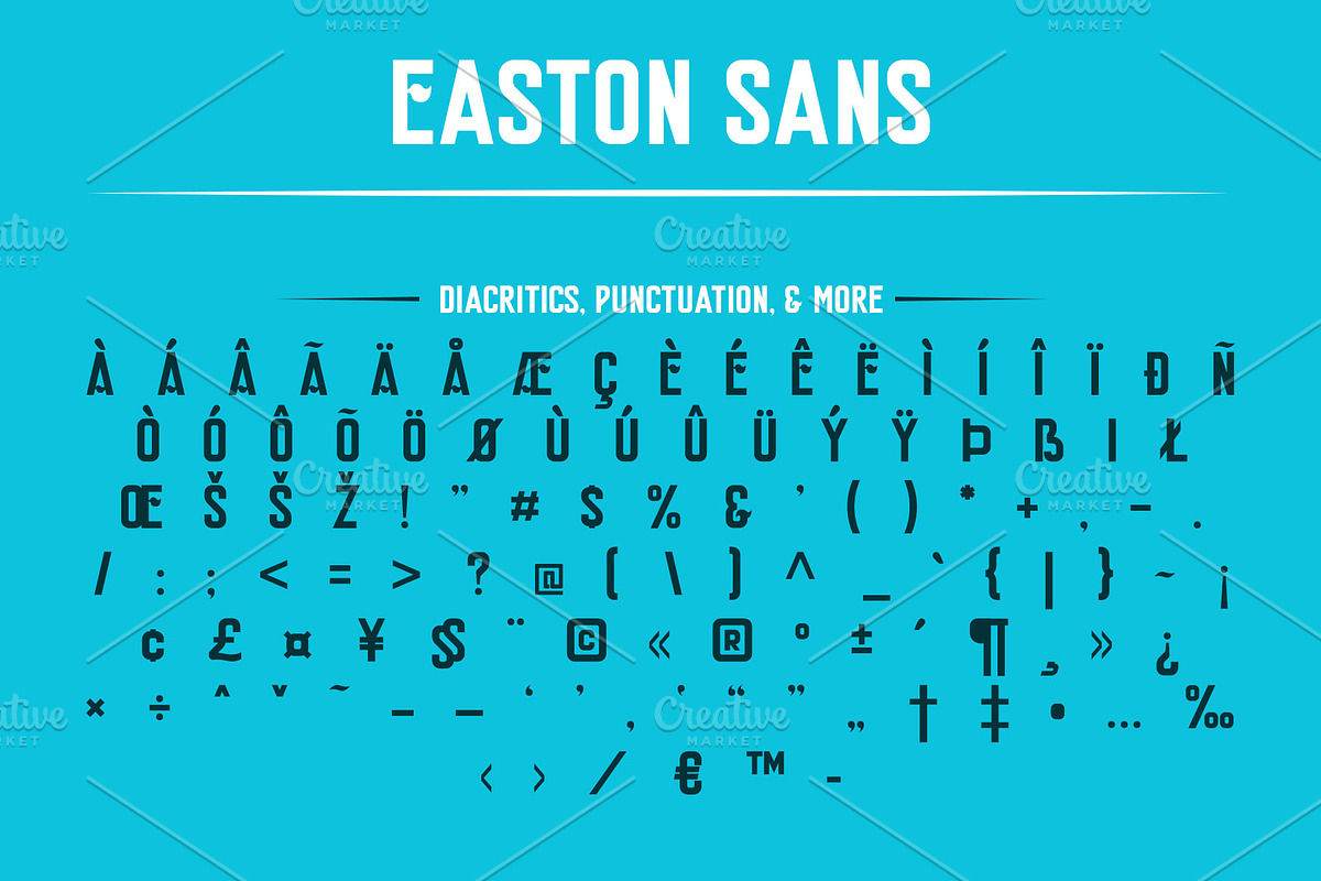 Easton Sans & Serif preview 3