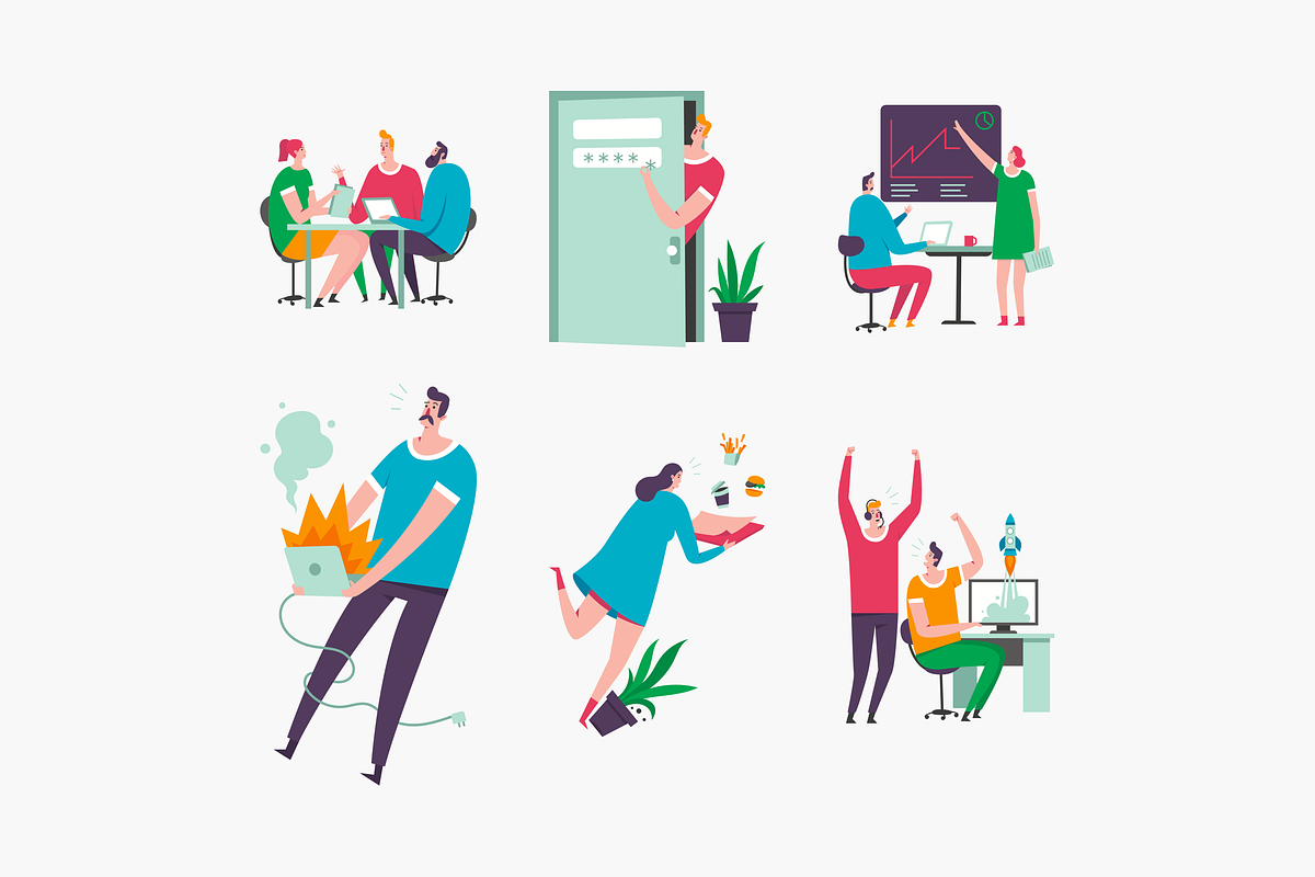 Whoosh! Illustration Kit, a Templates & Theme by ls-illustrations (Photo 7 of 7)