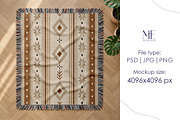 Woven Throw Blanket POD Mockup Canva, a Household Mockup by Mie Mockup Studio (Thumbnail 10 of 10)