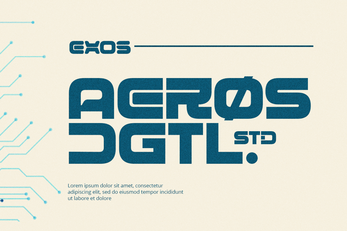 Exos - Black Urban Font, a Sans Serif Font by Grontype (Photo 4 of 8)