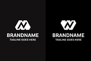 Letters MN or WN Monogram Logo, a Branding & Logo Template by Pray Art Design Studio (Thumbnail 2 of 2)