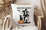 Halloween Witch Coffee Cat, Vintage, an Illustration by DreamCafeArt (Thumbnail 6 of 7)