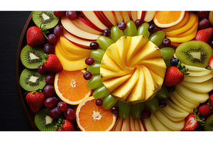 cherry fruit dessert food ai, a Background Photo by pikepicture