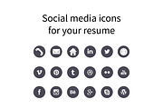 Resume template Simple style, a Resume Template by Annakristal (Thumbnail 5 of 5)