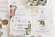 Blush & White Rose Wedding Suite, an Invitation Template by BlueRobinDesignShop (Thumbnail 11 of 15)