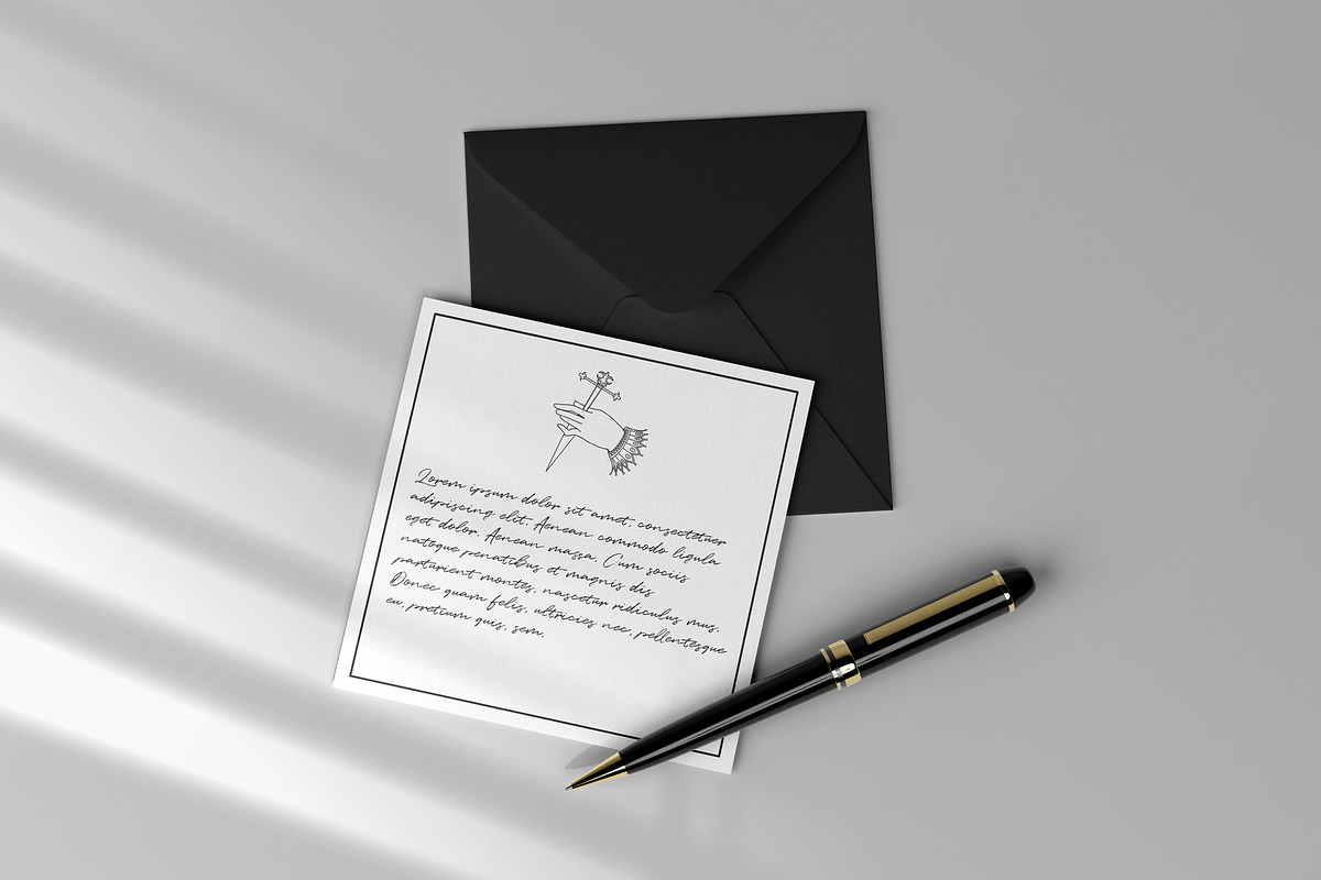 Elegant Hands Line Art Collection, an Object Graphic by foxsong (Photo 8 of 10)
