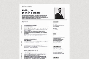 Modern Cv Resume Tamplates