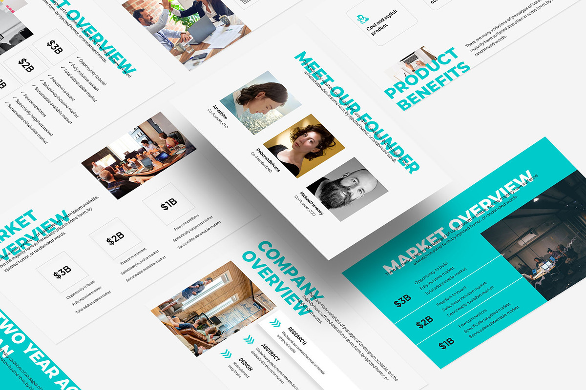 Pitch Deck Keynote Template, a Presentation Template by Gaize (Photo 10 of 10)