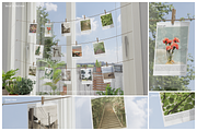 A5 Folded Paper Mockups, a Print Template by Lelu Art Design (Thumbnail 9 of 9)