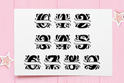 Split Letter Name Font, a Script Font by Happy Letters (Thumbnail 11 of 11)