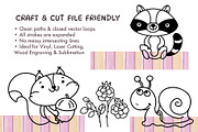 45+ Minimalist Animal SVG Bundle, an Object Graphic by ArtyCats (Thumbnail 5 of 9)