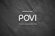 Povi | Modern Luxury Serif Typeface, a Serif Font by Astuti Studio (Thumbnail 1 of 16)