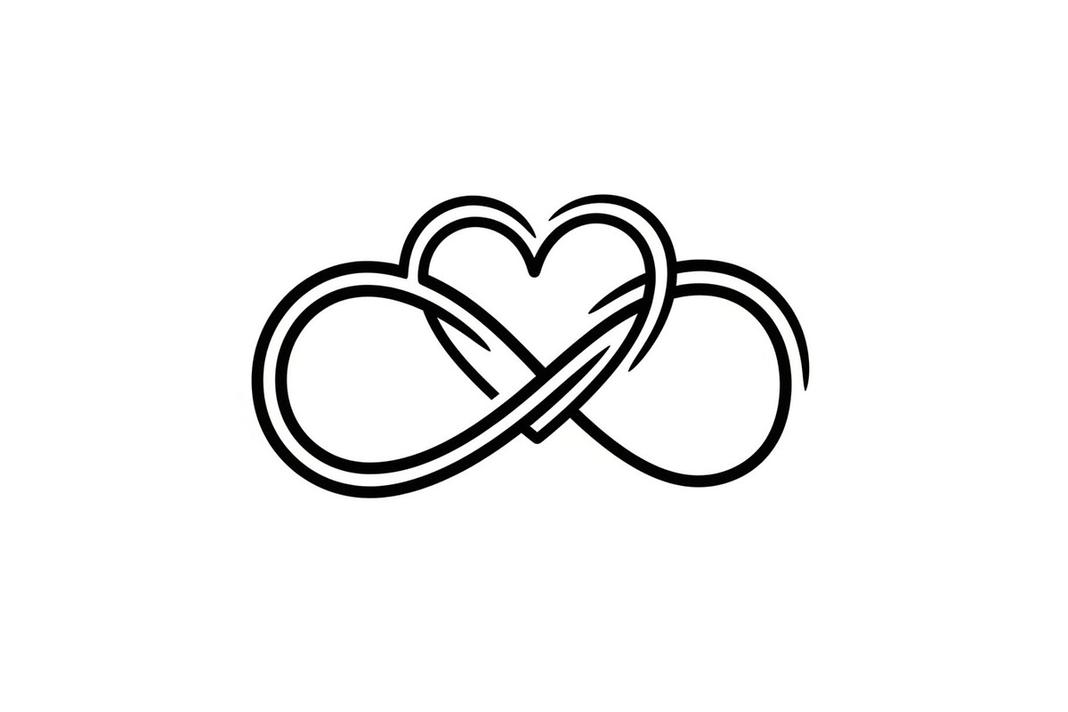 50 Infinity Heart Symbol Vector Bund, an Illustration by abu67222 (Photo 2 of 55)