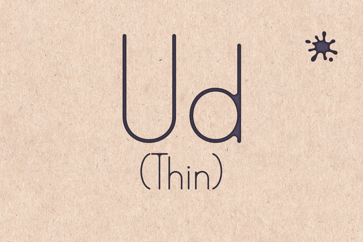 Ud, a Handwritten Font by Tudor Banciu (Photo 1 of 4)