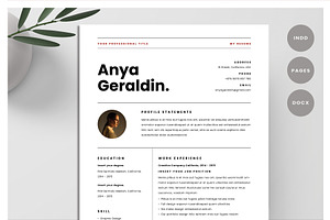 Resume Template / CV, a Resume Template by Occy Design