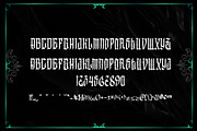 GreenBull + Decorative bonus, a Blackletter Font by dansdesign (Thumbnail 5 of 7)