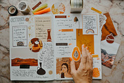 Modern bullet journal, a Stationery Template by Scarlet Heath Art (Thumbnail 3 of 9)