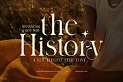 History Modern Serif Font, a Serif Font by Graphicxell (Thumbnail 1 of 8)