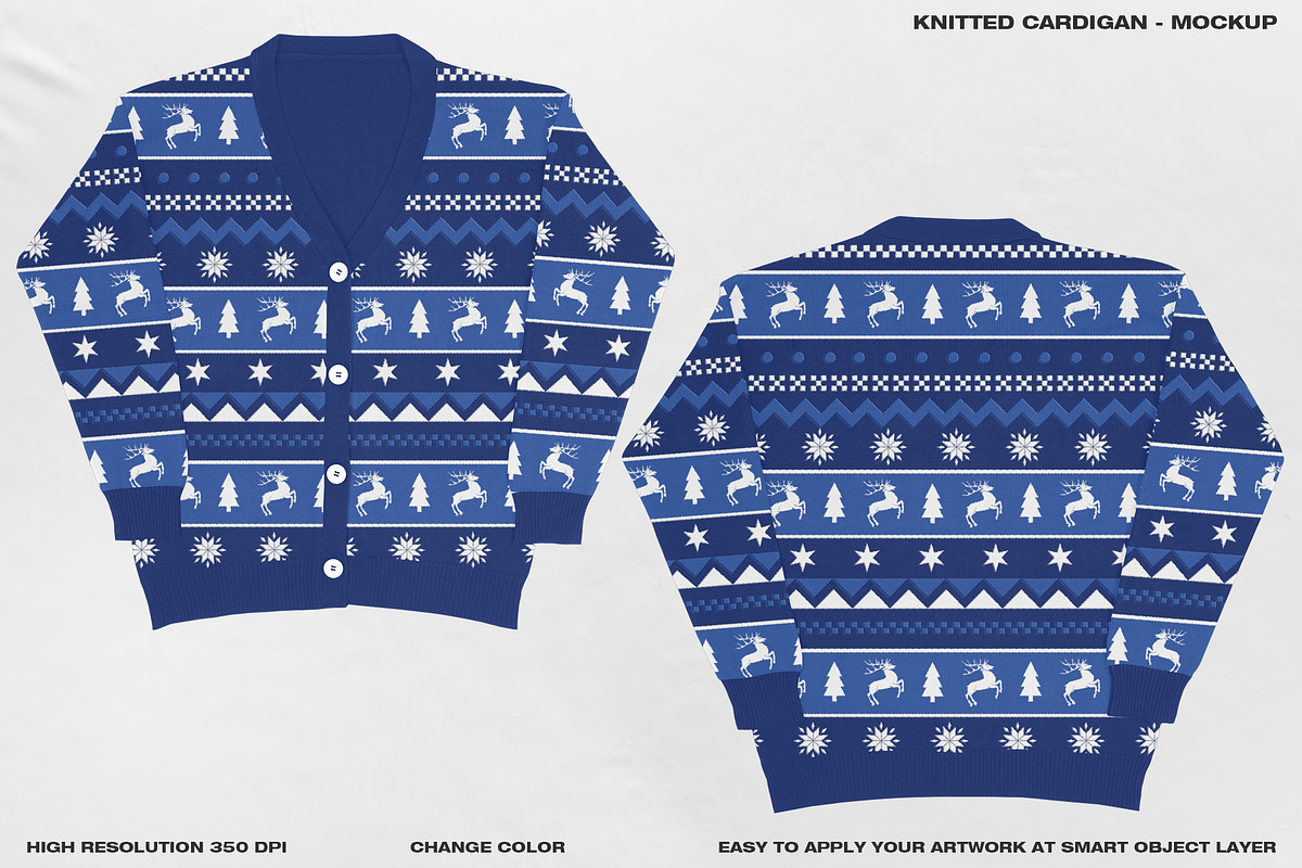 Knitted Cardigan - Mockup, a Hoody Mockup by DaldSgh (Photo 7 of 18)