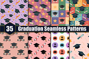 35 Graduation Seamless Patterns, a Pattern Graphic by protabsorkar11 (Thumbnail 1 of 4)