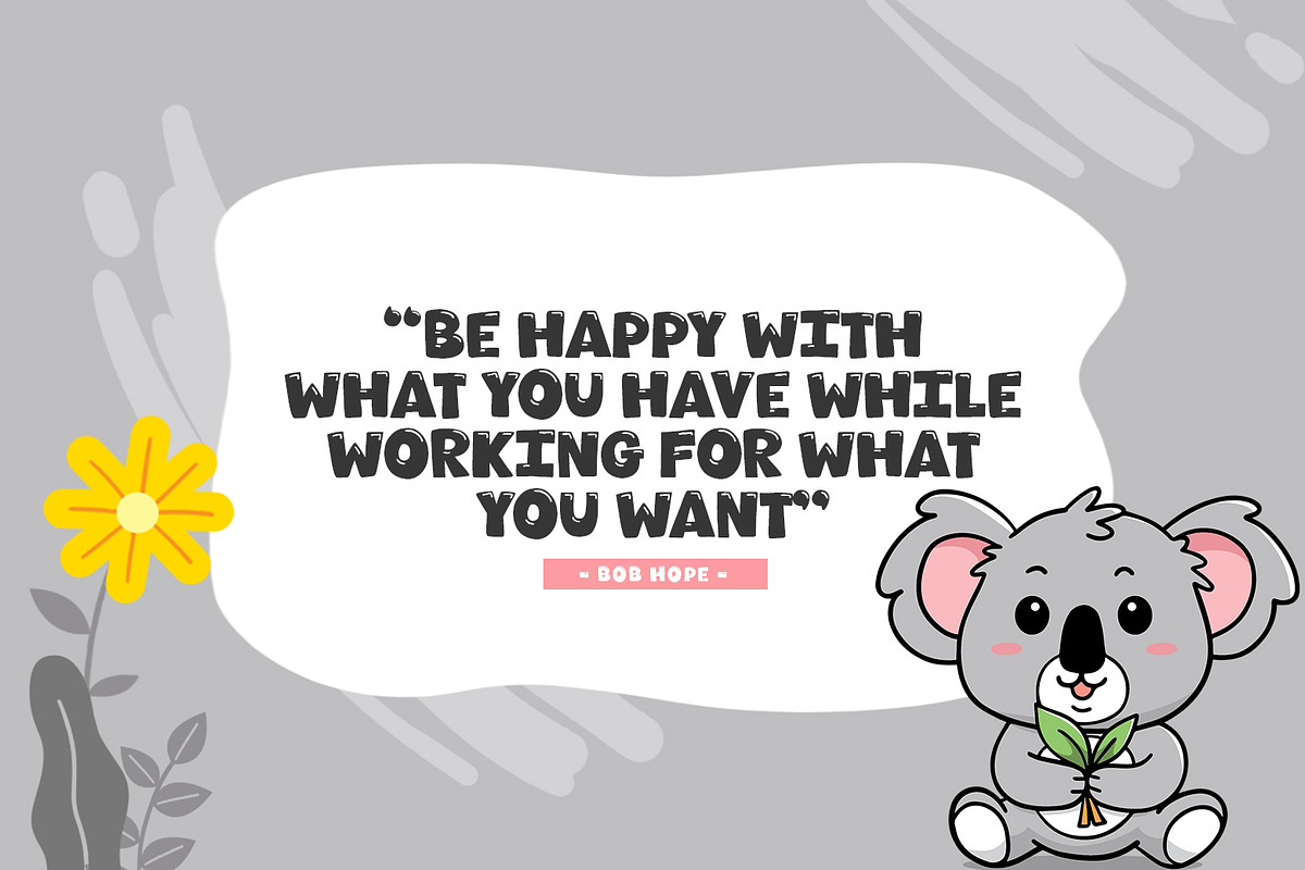 Howdy Koala, a Font by khurasan (Photo 2 of 4)